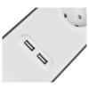 Listwa zasilająca Belkin Power Surge 4-PORT + 2xUSB-A 2m Grey/White Schuko