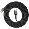 BASEUS KABEL CAFULE 2A 2M (CZERWONO-CZARNY)