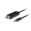 LANBERG KABEL USB-C(M)->HDMI(M) 3M 4K 60HZ CZARNY CA-CMHD-10CU-0030-BK