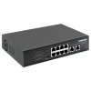Switch giga 8P poe+ 2P uplink