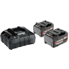 METABO.AKUMULATOR 18V 4,0Ah x2 +ŁADOW. ASC 55