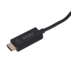 Kabel SAVIO CL-56 (DisplayPort M - HDMI Typ A; 1,5m; kolor czarny)