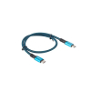 LANBERG KABEL USB-C M/M 4.0 0.5M 100W 8K 30HZ CA-CMCM-45CU-0005-BK
