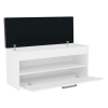 Szafka na buty ze schowkiem PARMA 100x35xH49 biel