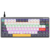 TRACER KLAWIATURA FINA 84 GREY OUTEMU RED SWITCH