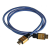 Kabel IBOX HD04 ULTRAHD 4K 1,5M V2.0 ITVFHD04 (HDMI M - HDMI M; 1,5m; kolor niebieski)