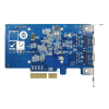 Qnap QXG-10G2T-X710, 2x 10GbE RJ-45, Intel X710, PCIe Gen3 x4