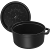 Garnek żeliwny okrągły STAUB 40500-281-0 - czarny 6.7 ltr