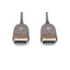 Kabel DP/DP M/M czarny 10m DisplayPort 1.4 Hybrydowy  AOC 8K 60Hz UHD