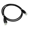 ALANTEC PATCH-CORD U/UTP KAT.6 PVC 0.5M CZARNY