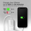 Axagon ACU-PQ30W Ladegerät QC3.0.4.0/AFC/FCP/PPS/Apple+ PD USB-C 30W - weiß - USB Typ C Telefon komórkowy, Smartfon, Smartwatch, Tablet, Uniwersalne B