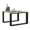 Stolik MODERN MINI 67x67xH40 sonoma/czarny