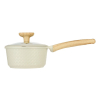 Resto Kitchenware 93800 garnek 1,3 l Okrągły Beżowy