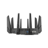 ASUS ROG Rapture GT-AXE16000 router bezprzewodowy 10 Gigabit Ethernet Trójpasmowy (2,4 GHz / 5 GHz / 6 GHz) Czarny