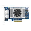 Qnap QXG-10G2T-X710, 2x 10GbE RJ-45, Intel X710, PCIe Gen3 x4