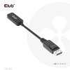 CLUB3D CAC-1088 adapter kablowy 0,21 m DisplayPort HDMI Czarny