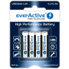 Zestaw baterii alkaliczne everActive LR034BLPA (x 4)