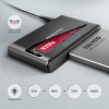 Axagon ADSA-CC USB-C 10Gbps - NVMe M.2 SSD & SATA 2.5/3.5 SSD/HDD CLONE MASTER 2 - Digital/Daten - NVMe USB 3.2 Gen 2 (3.1 Gen 2) Type-C Czarny