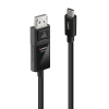 Lindy 43342 stacja dokująca USB Type-C Czarny