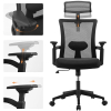 Techly ICA-CT MC016 krzesło obrotowe Obite siedzisko Oparcie siatkowe