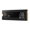 SSD PCIE G4 M.2 NVME 4TB W/HS/990 PRO MZ-V9P4T0CW SAMSUNG