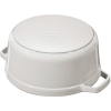 Garnek żeliwny okrągły STAUB 40501-413-0 - biała trufla 5.2 ltr