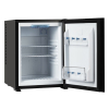 Bezszmerowy minibar termoelektryczny MPM-30-MBS-06/L z szklanym frontem czarny