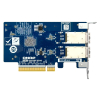 Qnap QXG-25G2SF-E810, 2x SFP28 25Gb, low-profile, PCIe Gen4 x8