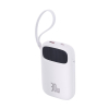 Powerbank Baseus QPow 2 10000mAh 30W 2xUSB-C (biały)