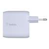 Ładowarka Belkin BoostCharge Dual USB-C PD 3.0 Wall Charger 40W White
