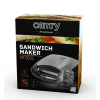 Opiekacz do kanapek CAMRY CR 3023 (1100W; kolor czarny, kolor srebrny)