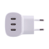 Ładowarka Belkin BoostCharge 3 Port USB-C PD 3.1 PPS Wall Charger 67W + USB-C to USB-C Cable 2m White