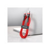Kabel Baseus Cafule CATKLF-A09 (USB 2.0 - USB typu C ; 0,50m; kolor czerwony)
