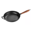 Patelnia żeliwna z drewnianym uchwytem STAUB 40511-951-0 - 24 cm