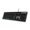 Klawiatura gamingowa czarna US/FORGE GK310 RED MSI
