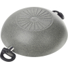 Patelnia BALLARINI Ferrara Wok z 2 uchwytami granitowa 36 cm FERR8KD.36D