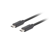 LANBERG KABEL USB-C M/M 3.2 GEN2 1M 10GB/S PD100W CA-CMCM-32CU-0010-BK