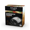 Opiekacz do kanapek Adler AD 3015 (750W; kolor czarny)