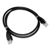 ALANTEC PATCH-CORD U/UTP KAT.6 PVC 0.5M CZARNY
