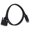 Kabel GEMBIRD CC-DPM-DVIM-1M (DisplayPort M - DVI-D M; 1m; kolor czarny)