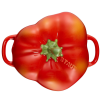 Mini Cocotte okrągły papryka STAUB 40500-325-0 - czerwony 470 ml
