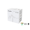 Kabel sieciowy Lanberg LCU5-12CU-0305-S (UTP; 305m; kat. 5e; kolor szary)