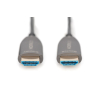 Kabel połączeniowy hybrydowy HDMI 2.1 Ultra High Speed 8K60Hz UHD HDMI A/HDMI A M/M czarny 15m
