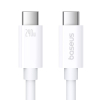 Kabel Baseus Superior Typ C-Typ C 240W 1m (biały)
