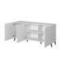 Komoda NOVA 155x40x72 biały mat