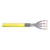 Digitus Kabel instalacyjny kat.7A, S/FTP, Dca-s1a d1 a1 , AWG 22/1, LSOH, 100m, żółty