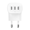 Ładowarka Belkin BoostCharge 3 Port USB-C PD 3.1 PPS Wall Charger 67W White