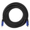 Kabel Lanberg CA-HDMI-20CU-0075-BK (HDMI M - HDMI M; 7,5m; kolor czarny)
