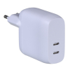 Ładowarka Belkin BoostCharge Dual USB-C PD 3.0 Wall Charger 40W White