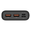 PowerBank Silicon Power Cell C10QC 10000mAh QC3.0+PD Micro USB typ B USB 3.0 USB-C kolor czarny (SP10KMAPBKC10QCK)